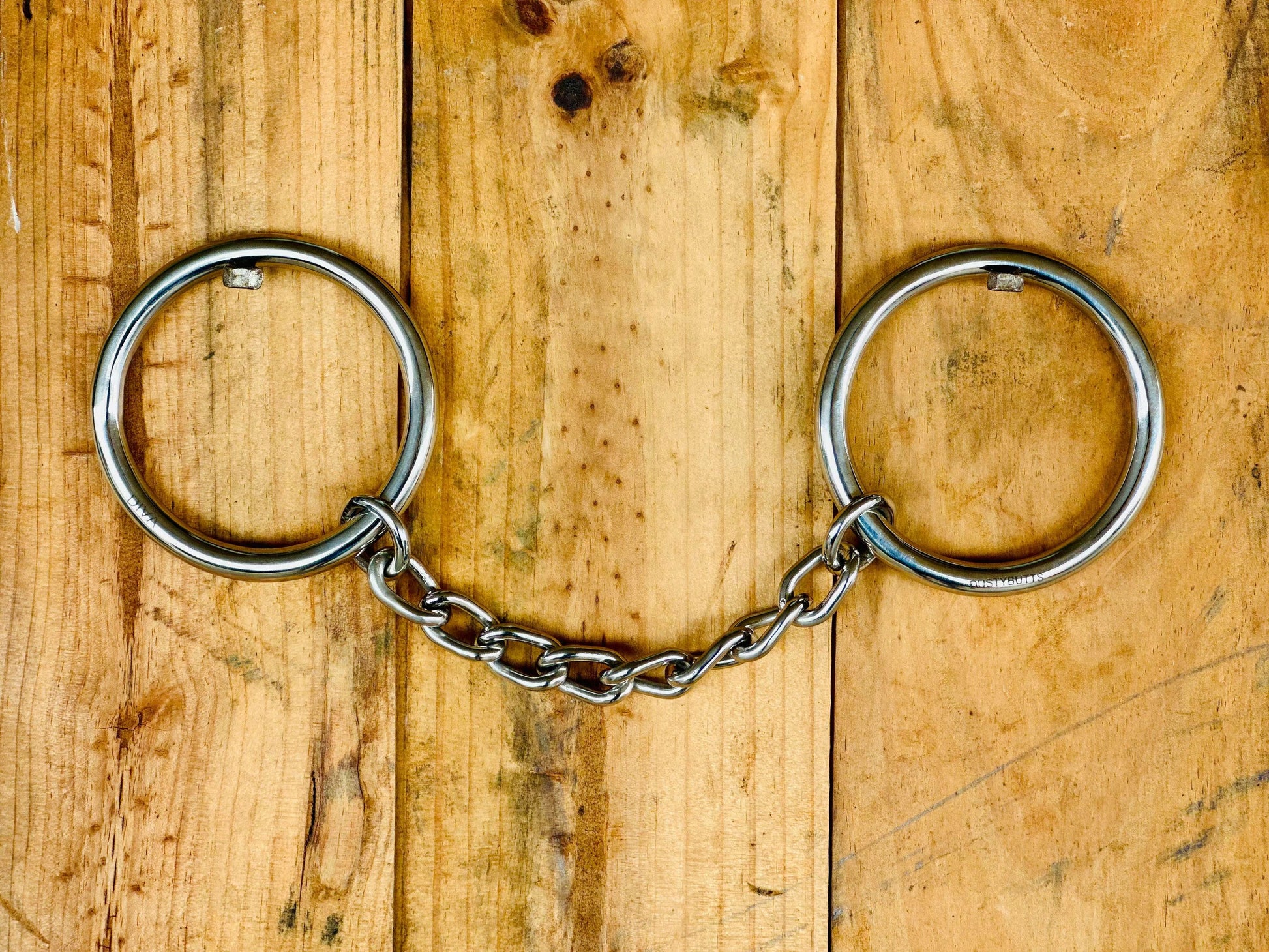 dustybutts-‘diva’-chain-mouthpiece-weighted-snaffle-bit-bits---dustybutts-australia-35929741
