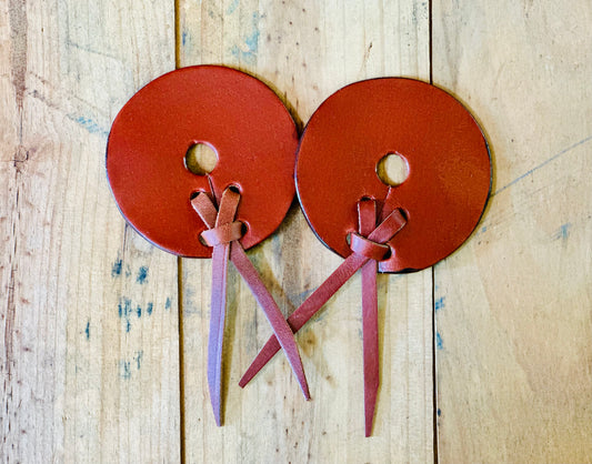 Leather Bit Guards // Medium Leather