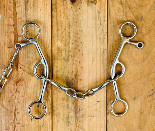 Dustybutts ‘Butch’ Smooth Chain Combo Bit With Setback Curb