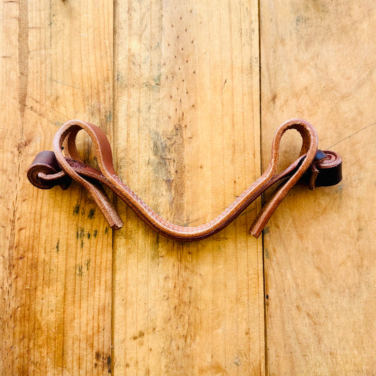 Argentina Cow Leather Curb Strap