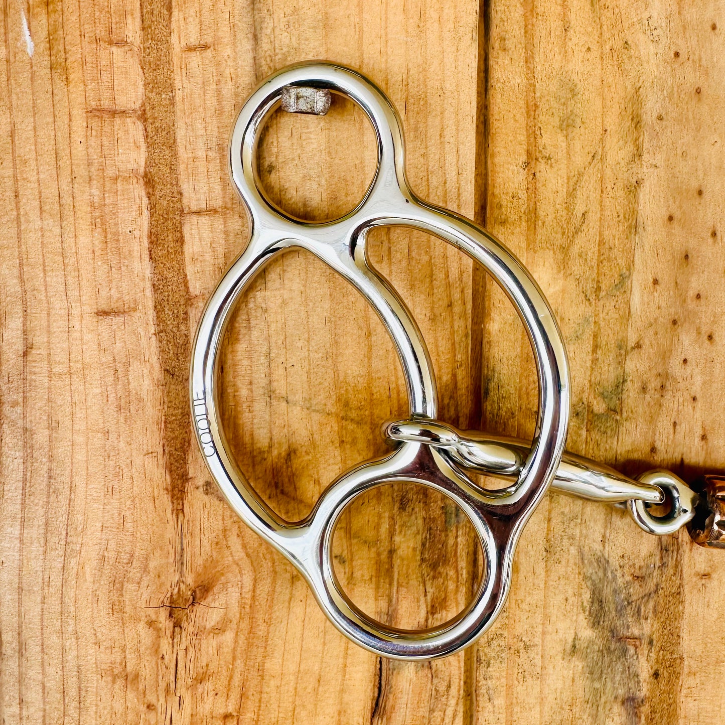 Dustybutts ‘Coolie’ Sliding Gag // Snaffle Bit