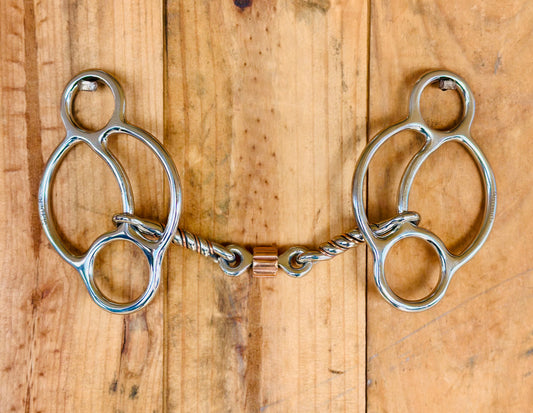 Dustybutts ‘Slyder’ Sliding Gag // Snaffle Bit