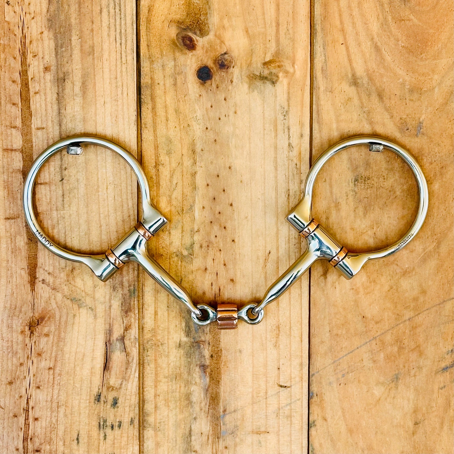Dustybutts D-Ring ‘Maddy’ Snaffle Bit