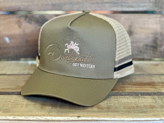 Dustybutts Trucker Cap // Tan