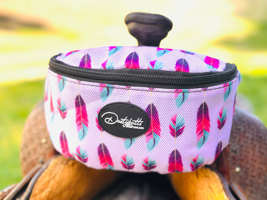 Introductory Price //  Dustybutts Cowgirl Carryall - Boho Feathers