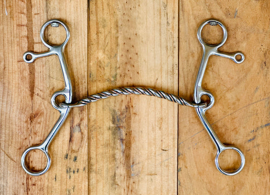 Dustybutts ‘Gypsy’ Copper Twisted Medium Shank Lifter Bit With Setback