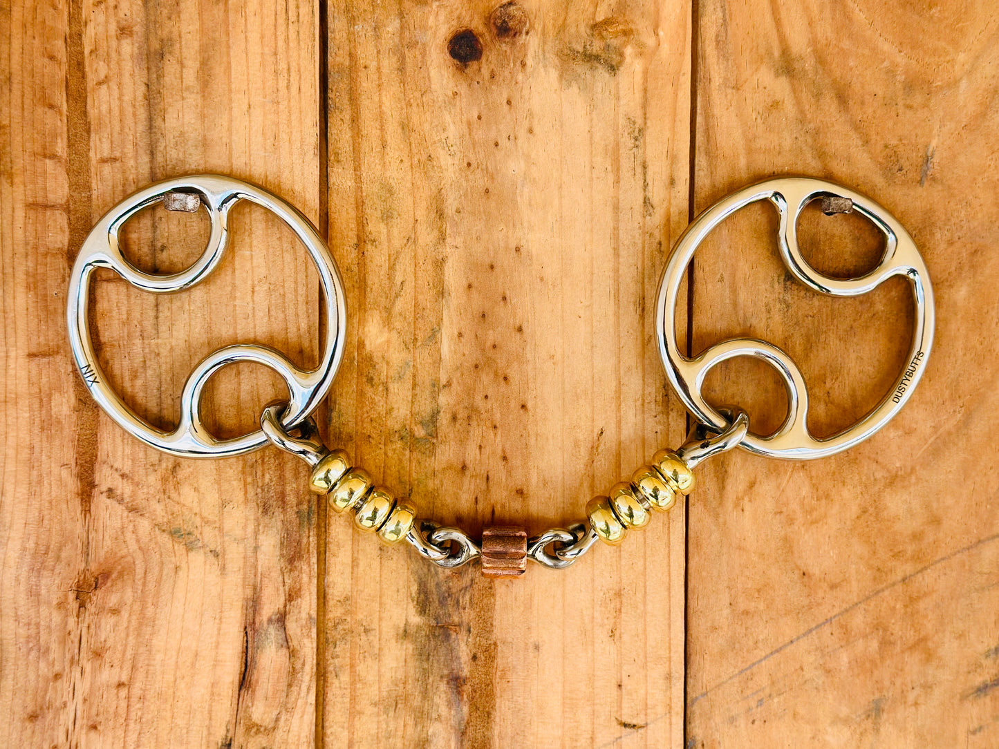 Dustybutts ‘Nix’ Locked Snaffle Bit