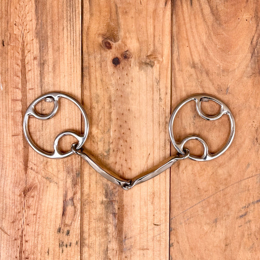 Dustybutts ‘Nav’ Locked Snaffle Bit - 8mm