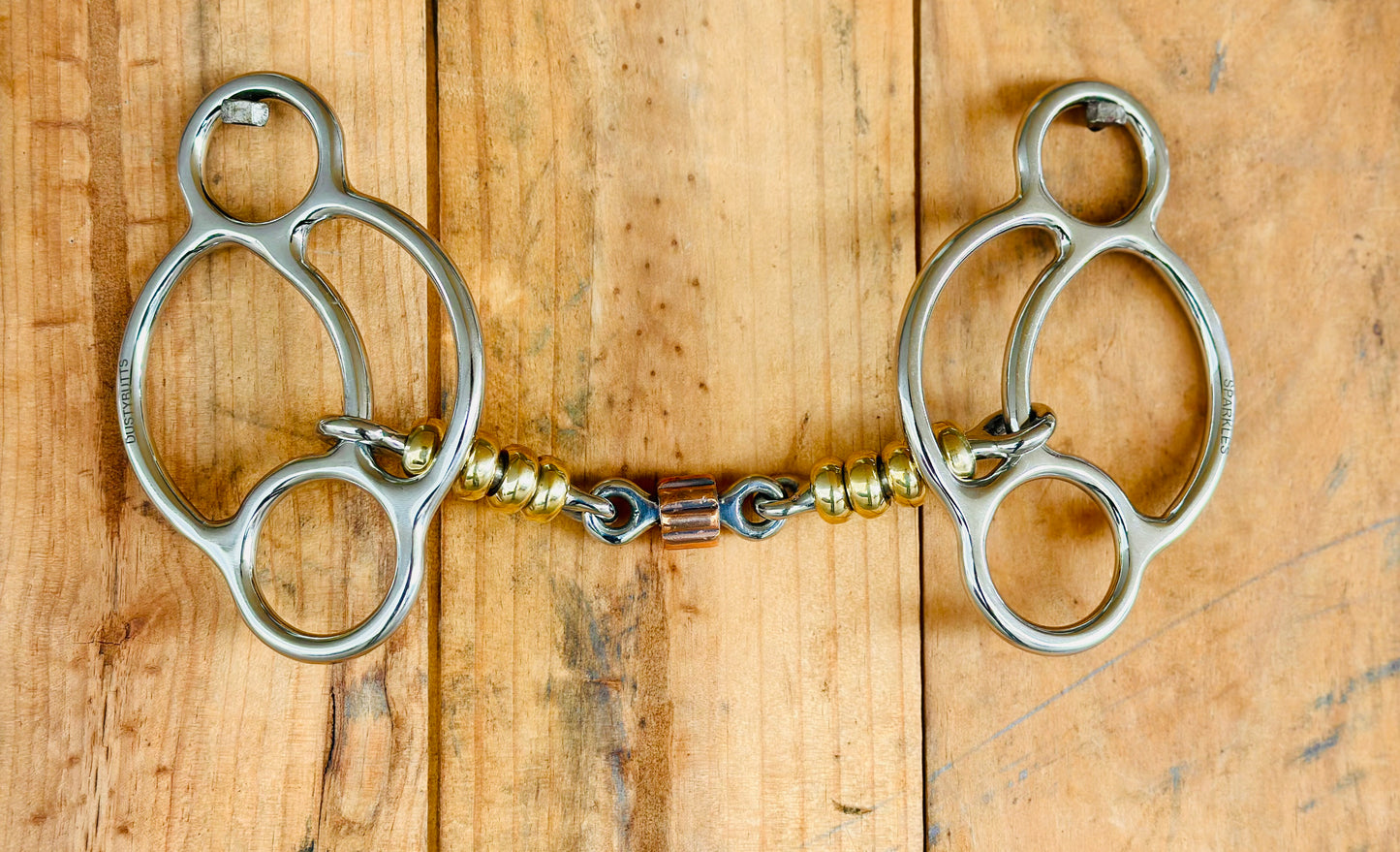 Dustybutts ‘Sparkles’ Sliding Gag // Snaffle Bit