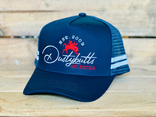 Dustybutts Trucker Cap // Navy