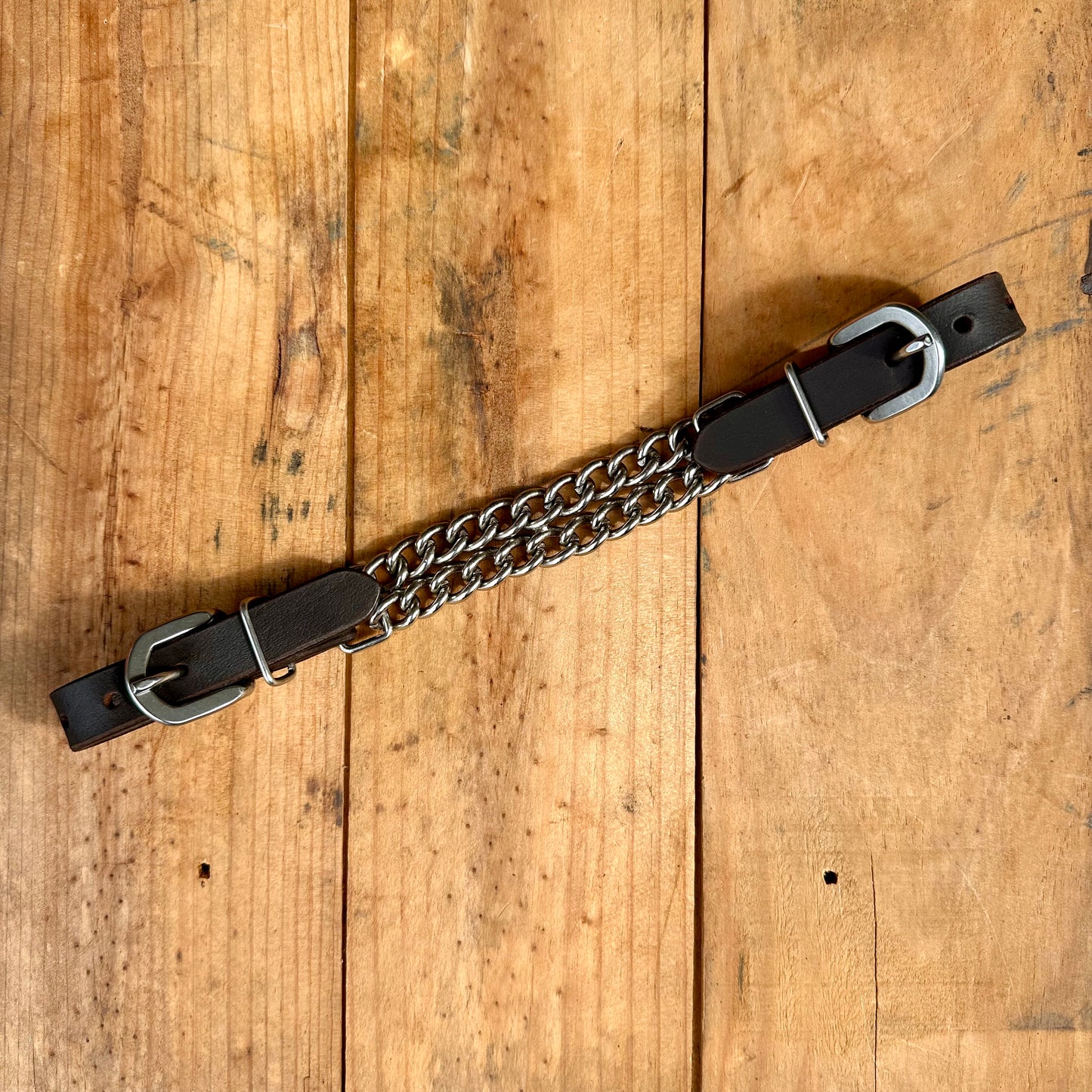 Double Flat Link Curb Chain