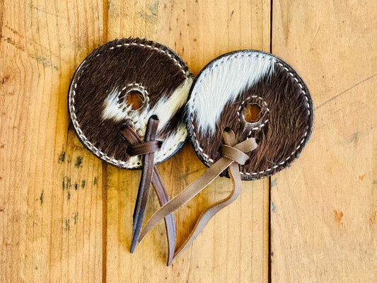 Leather Bit Guards // Cowhide - 2.