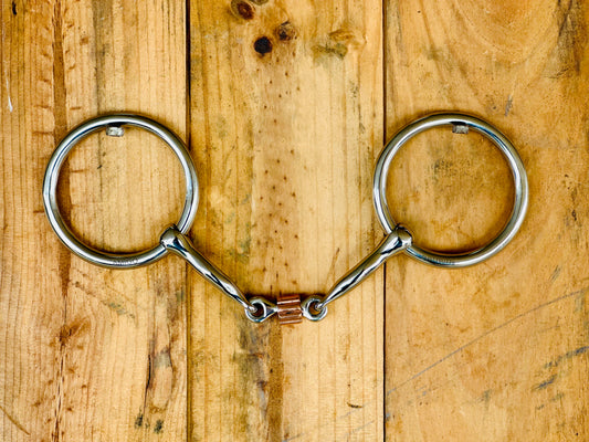 Dustybutts ‘Amigo’ Three Piece Smooth With Cricket Weighted Snaffle Bit