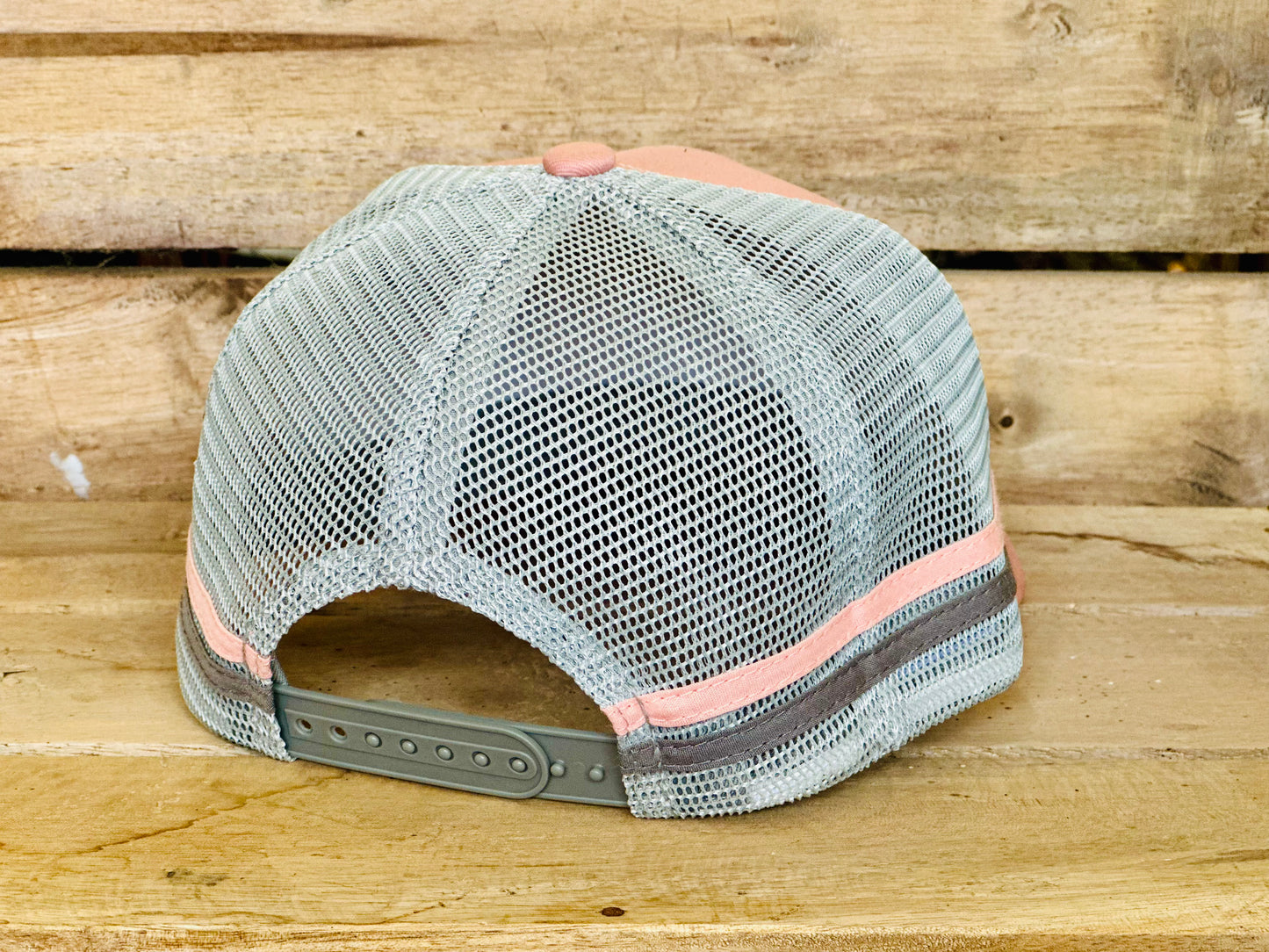Dustybutts Trucker Cap // Blush & Grey