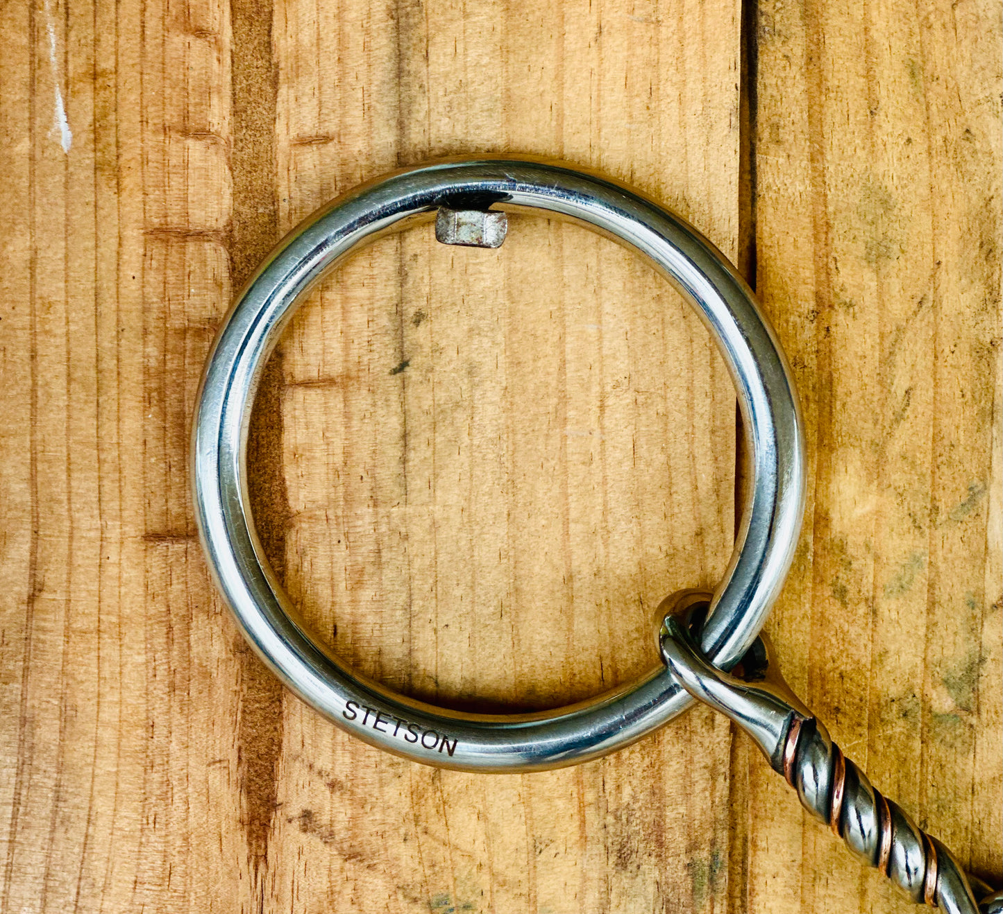 Dustybutts ‘Stetson’ Three Piece Twisted With Cricket Weighted Snaffle Bit