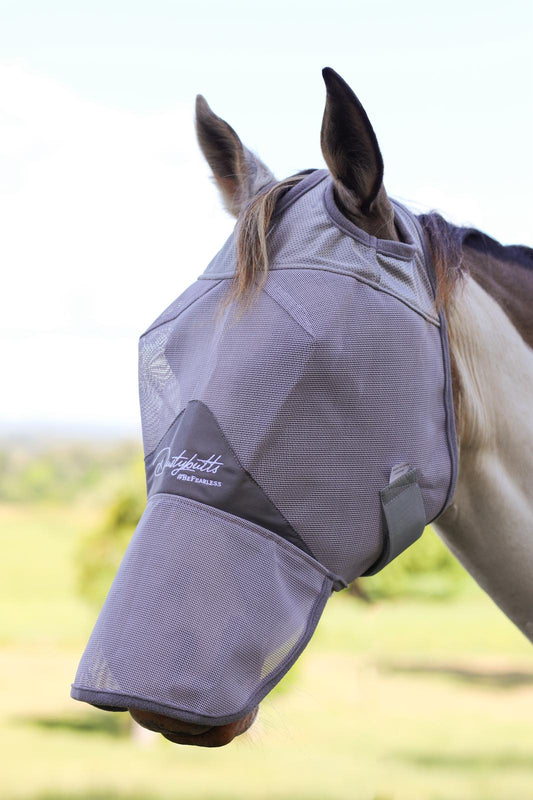 Dustybutts Deluxe Fly Mask - Standard With Nose