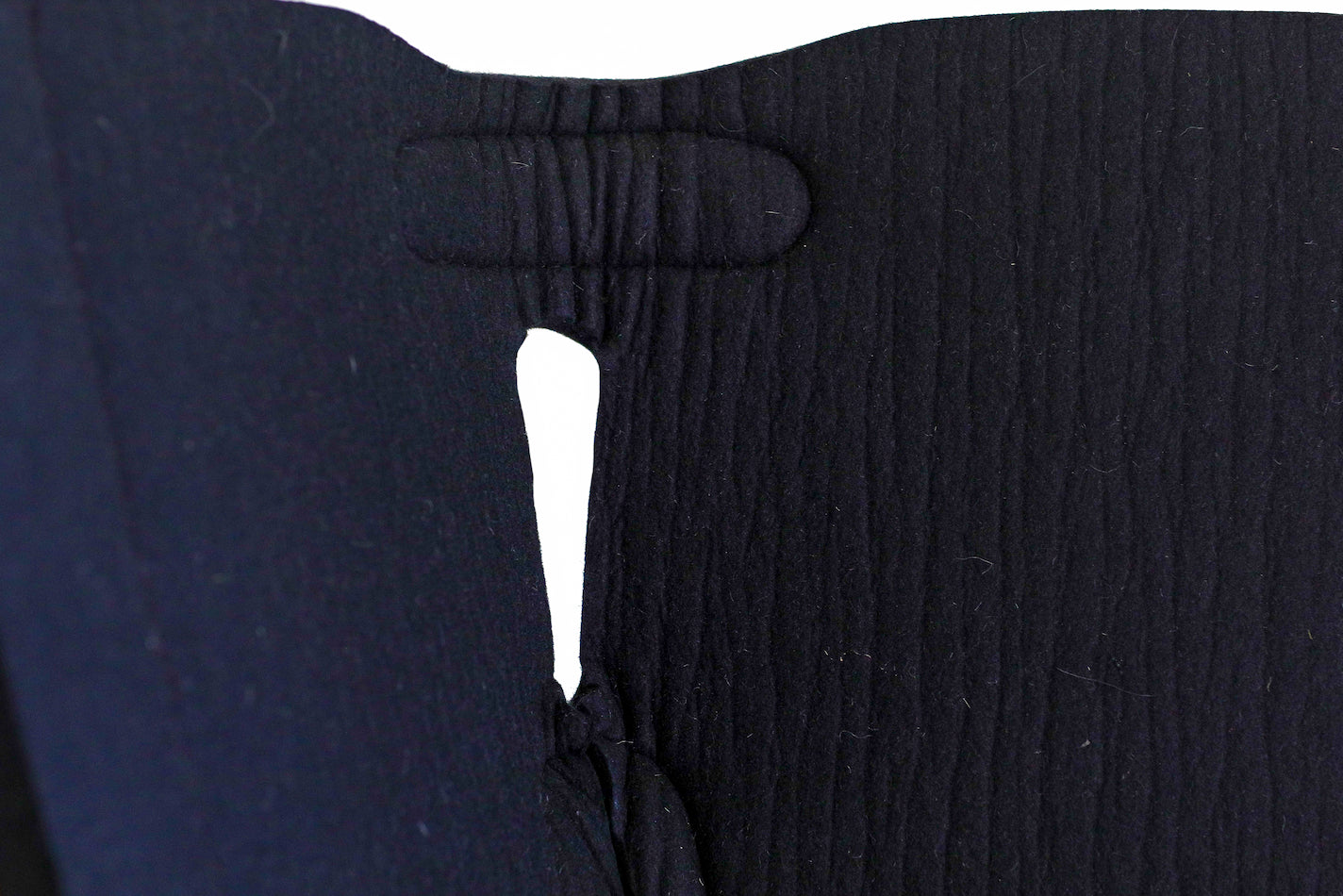 Dustybutts 100% Steam Pressed New Zealand Merino Wool Saddlepad // Black