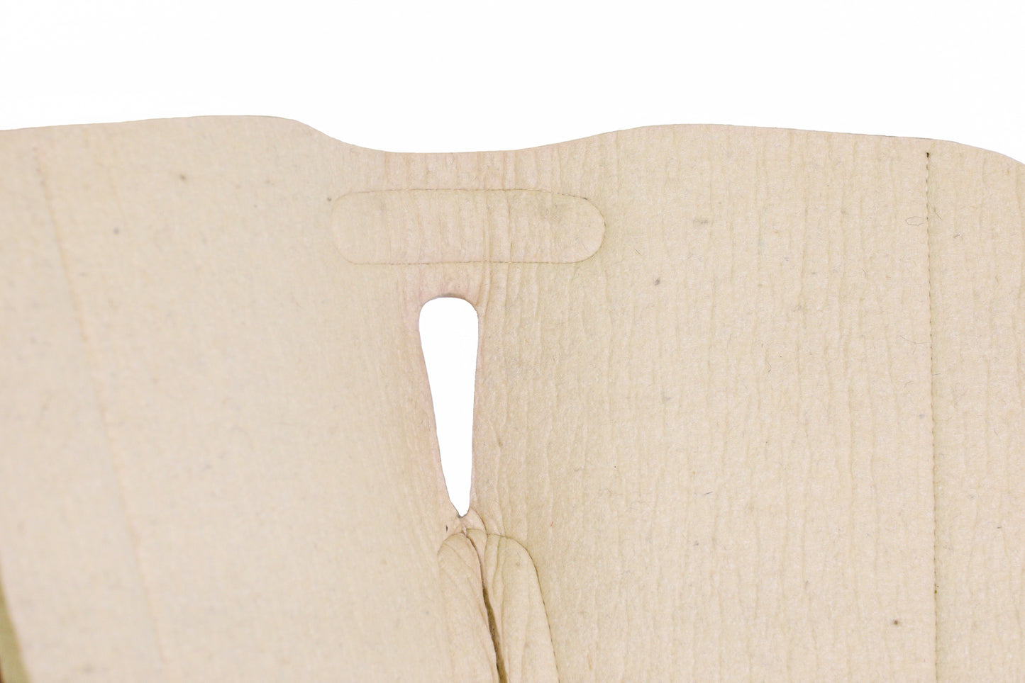 Dustybutts 100% Steam Pressed New Zealand Merino  Wool Saddlepad // Cream