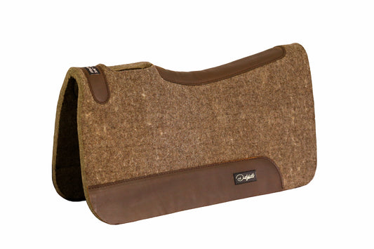 Dustybutts 100% Steam Pressed New Zealand Merino Wool Saddlepad // Grey