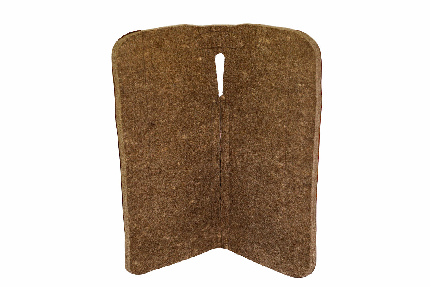 Dustybutts 100% Steam Pressed New Zealand Merino Wool Saddlepad // Grey