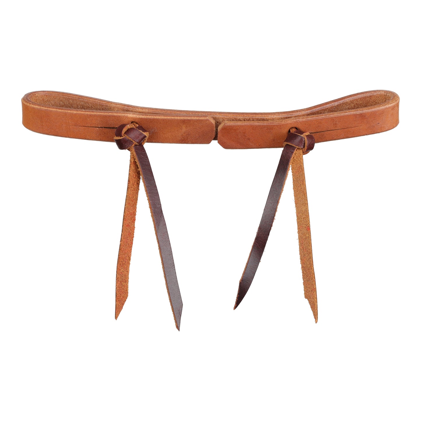 Double Knot Argentina Cow Leather Curb Strap