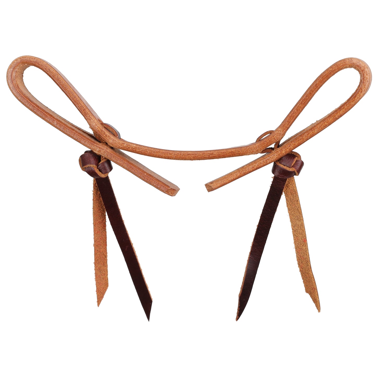 Double Knot Argentina Cow Leather Curb Strap