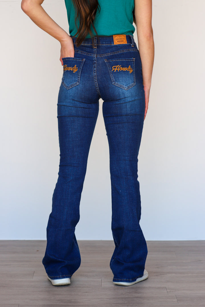 PREORDER // Ranch Dress’n Howdy Bootcut Denim Jeans