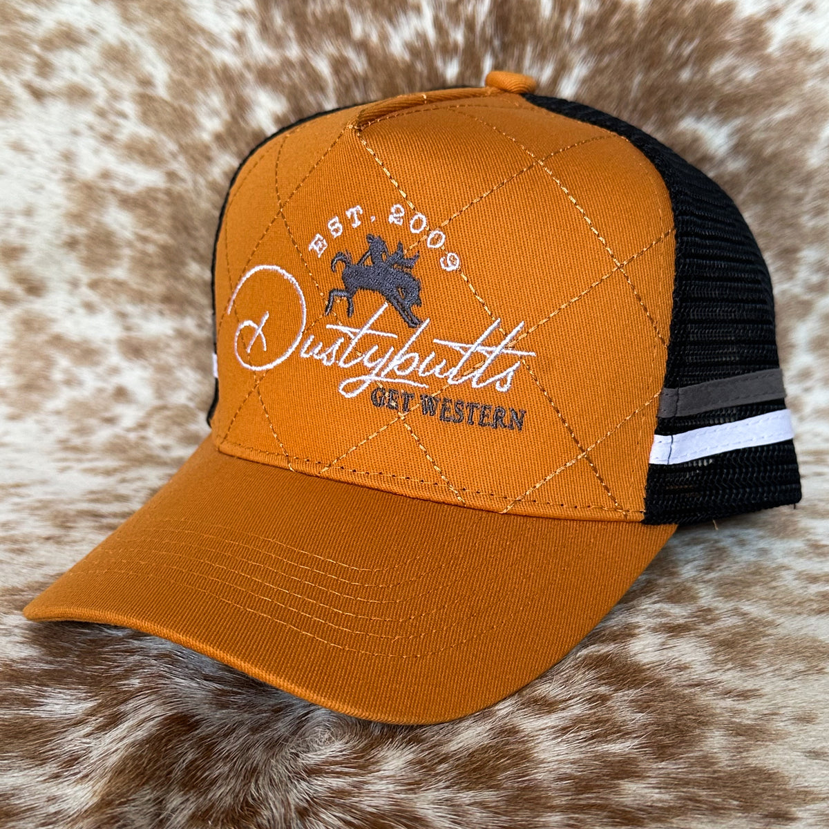 Dustybutts Trucker Cap // Mustard