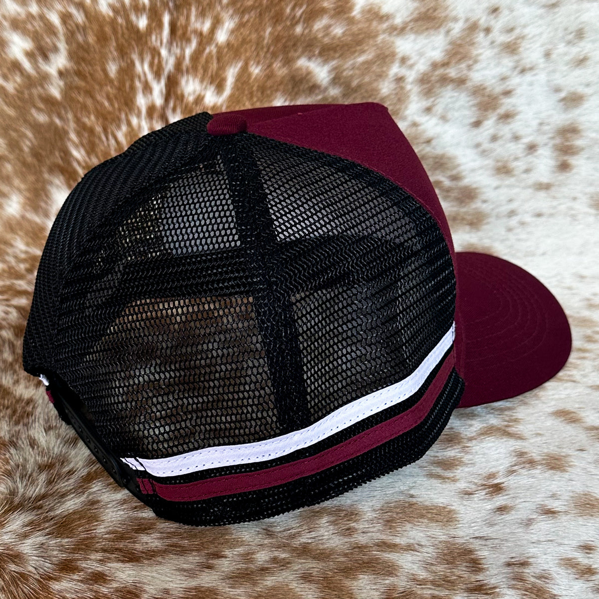 Dustybutts Trucker Cap // Maroon