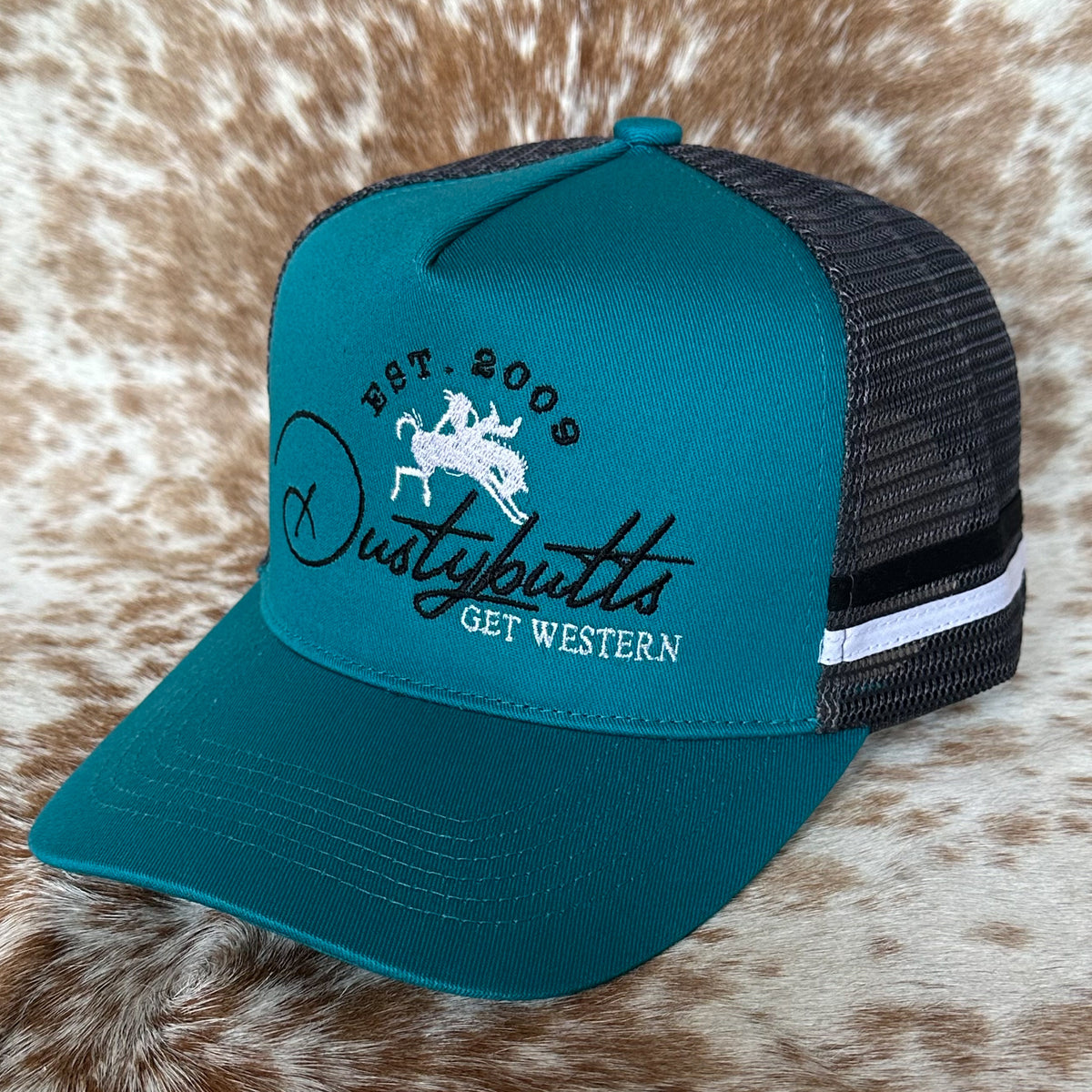 Dustybutts Trucker Cap // Teal