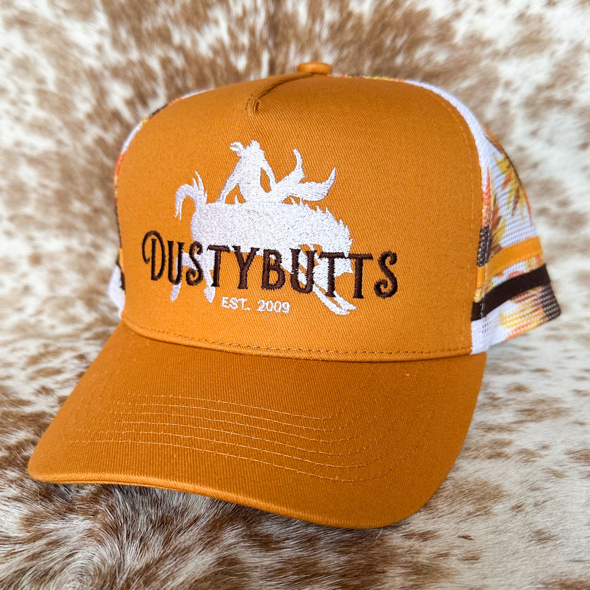 Dustybutts Trucker Cap // Sunflower