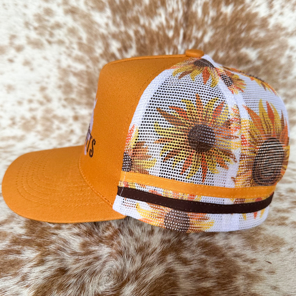 Dustybutts Trucker Cap // Sunflower