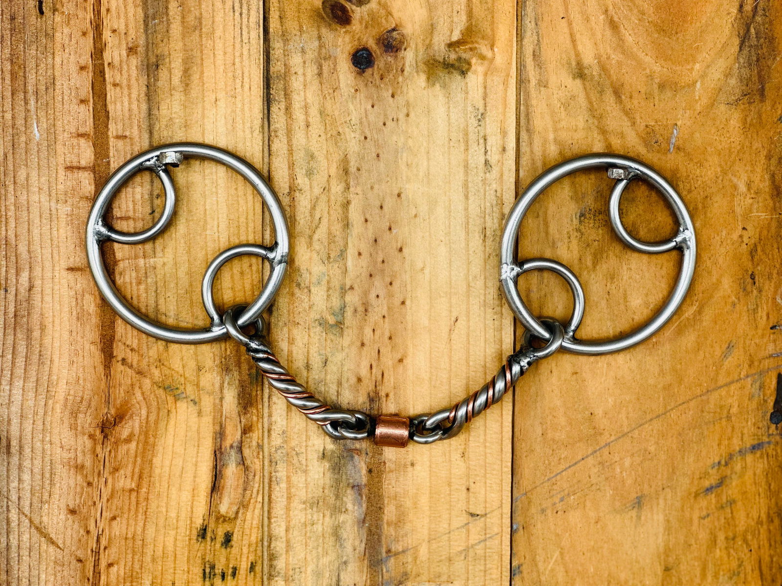 L&W Bits // Locked Snaffle Bit #138c -  - Dustybutts Australia