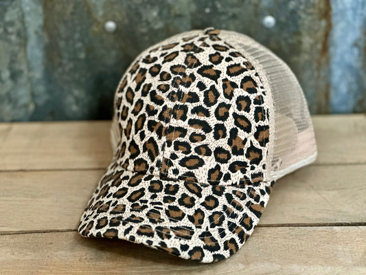 Leopard Truckers Cap -  - Dustybutts Australia