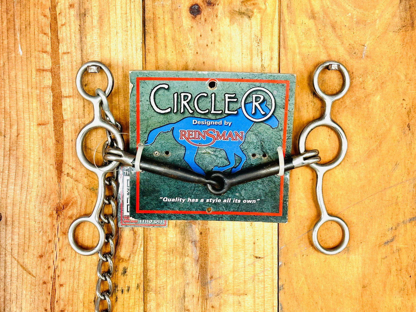 Reinsman 343 Junior Cowhorse Snaffle Bit with Smooth Sweet Iron Stage B Reins - Dustybutts Australia