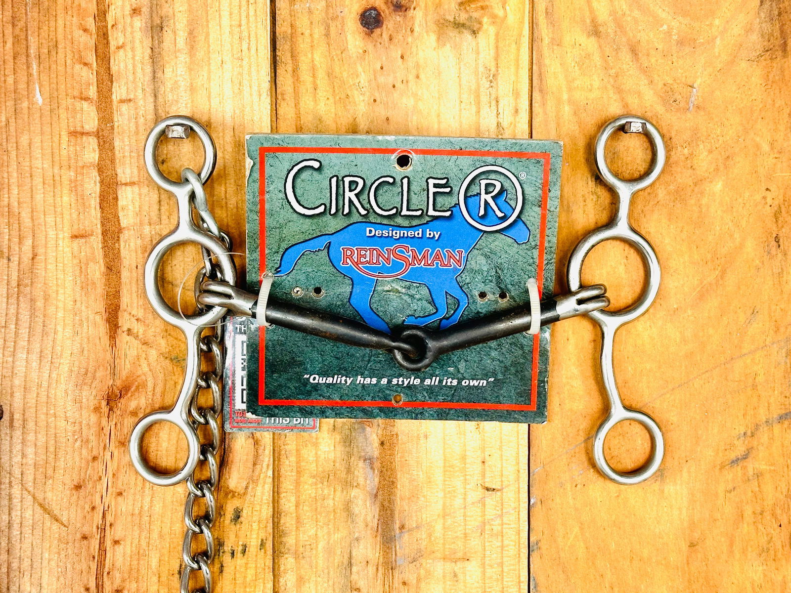 Reinsman 343 Junior Cowhorse Snaffle Bit with Smooth Sweet Iron Stage B Reins - Dustybutts Australia