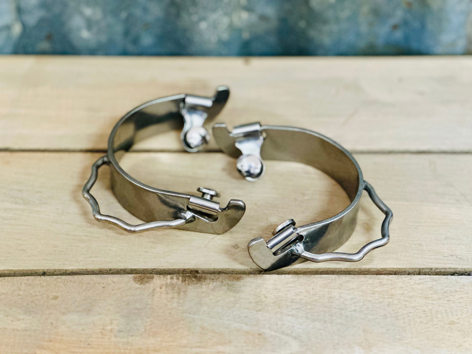 Stainless Steel Bumper Spurs -  - Dustybutts Australia