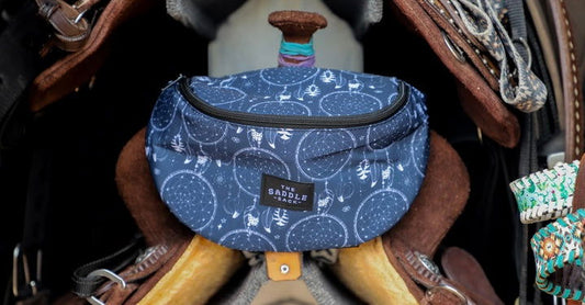 The Saddle Sack - Original - Navy Dreamcatcher - Dustybutts Australia