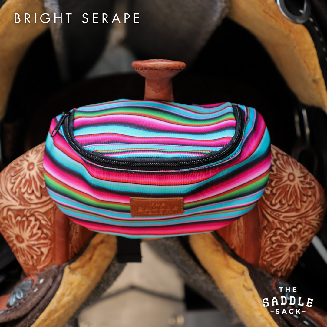 The Saddle Sack Pro - Bright Serape -  - Dustybutts Australia