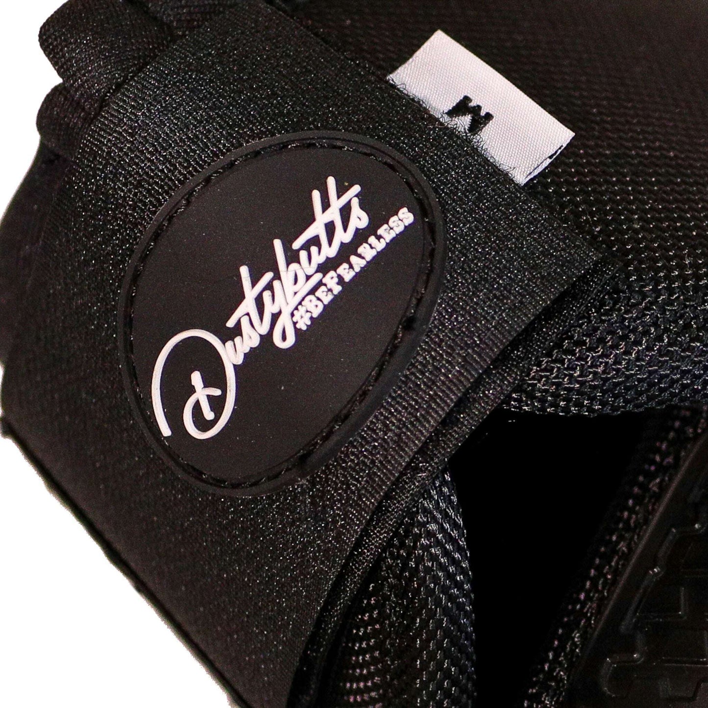 Dustybutts Equistride No Turn Bell Boots // Black