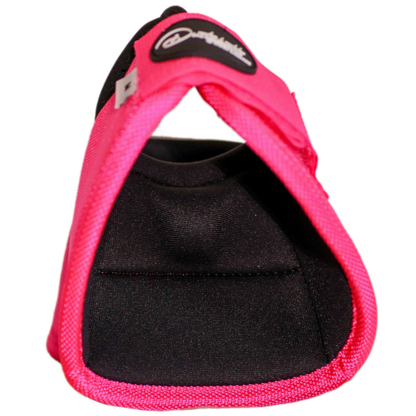 Dustybutts Equistride No Turn Bell Boots // Hot Pink