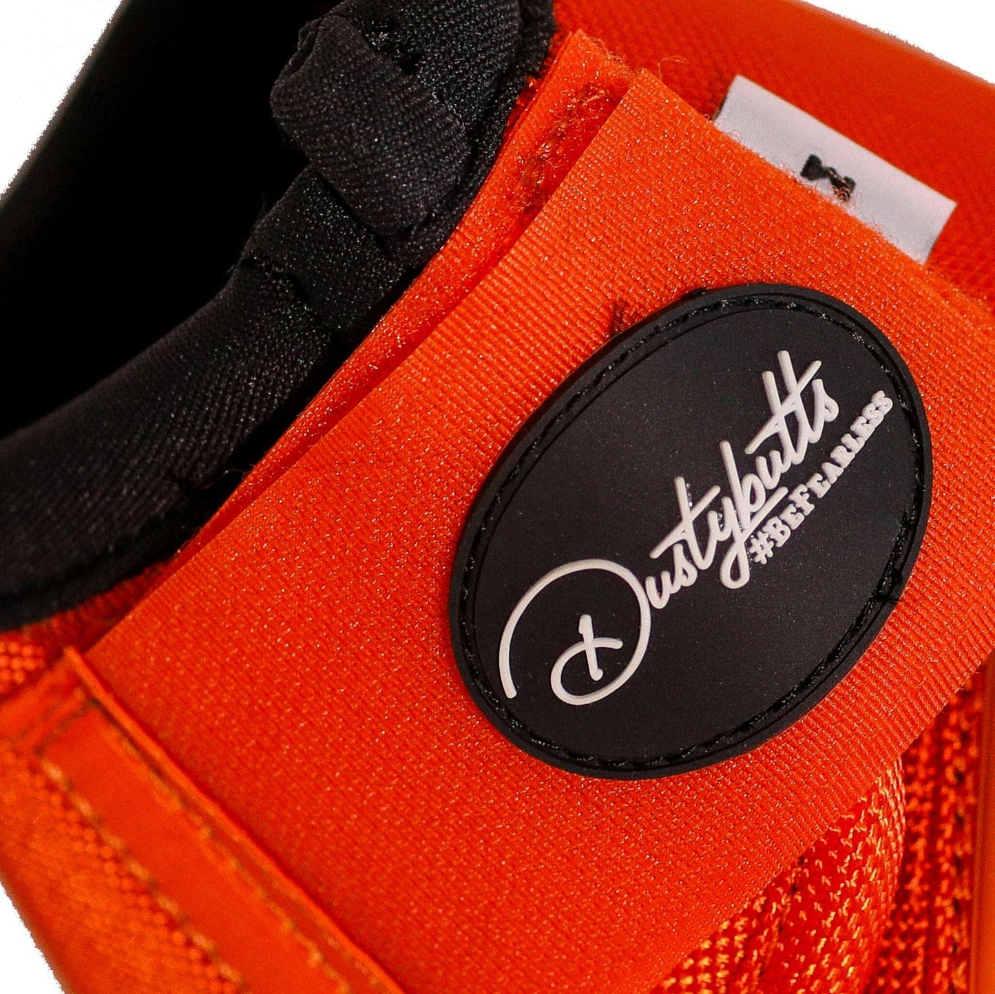 Dustybutts Equistride No Turn Bell Boots // Orange