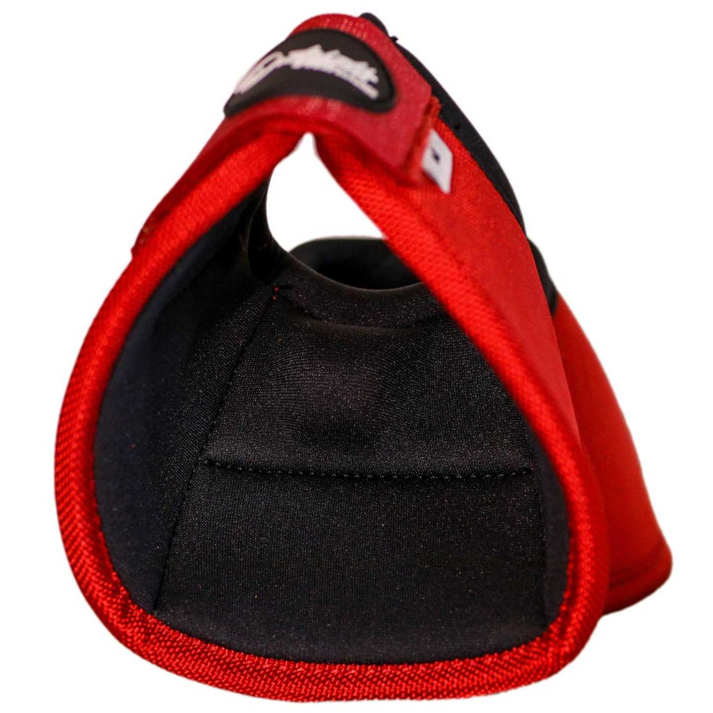 Dustybutts Equistride No Turn Bell Boots // Red