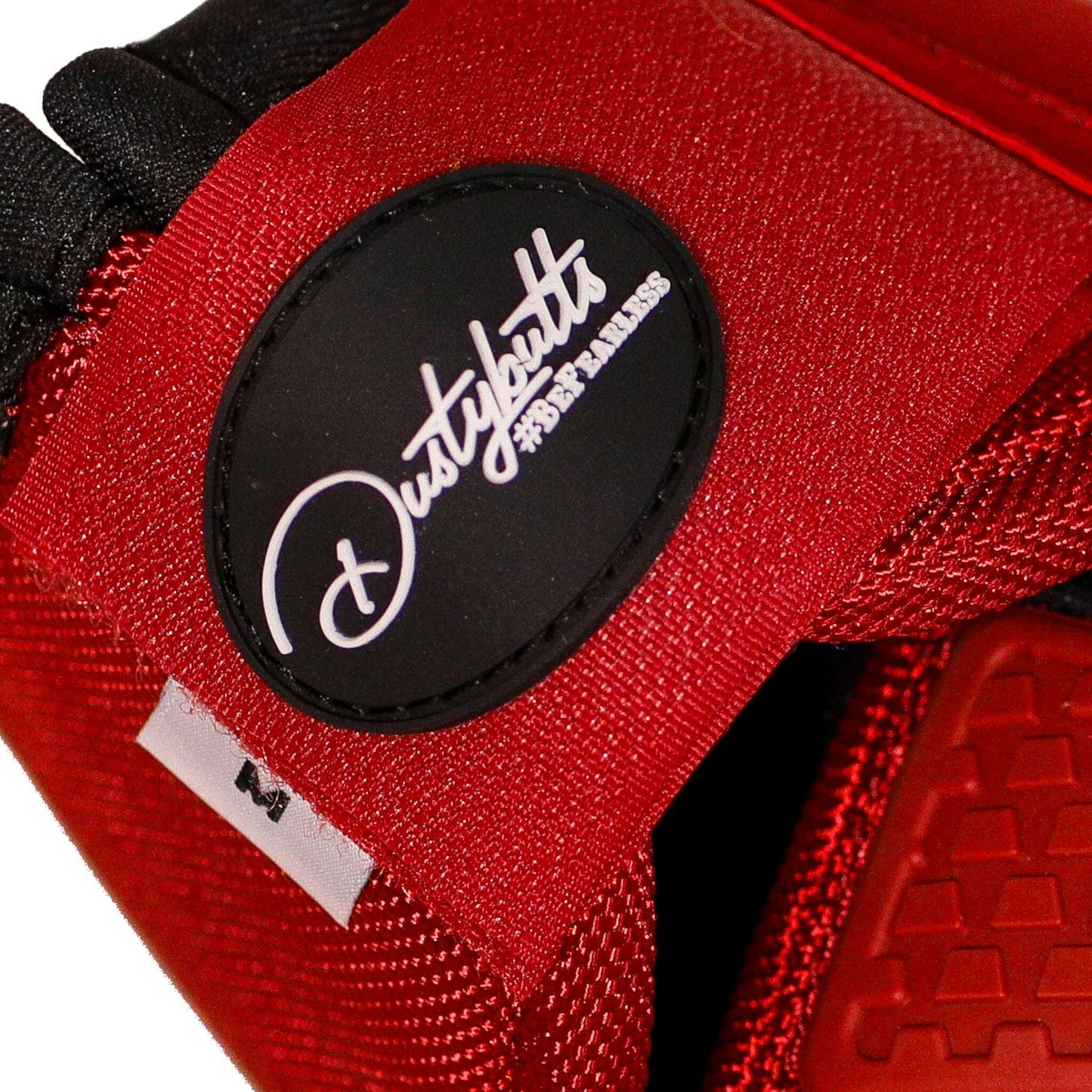 Dustybutts Equistride No Turn Bell Boots // Red