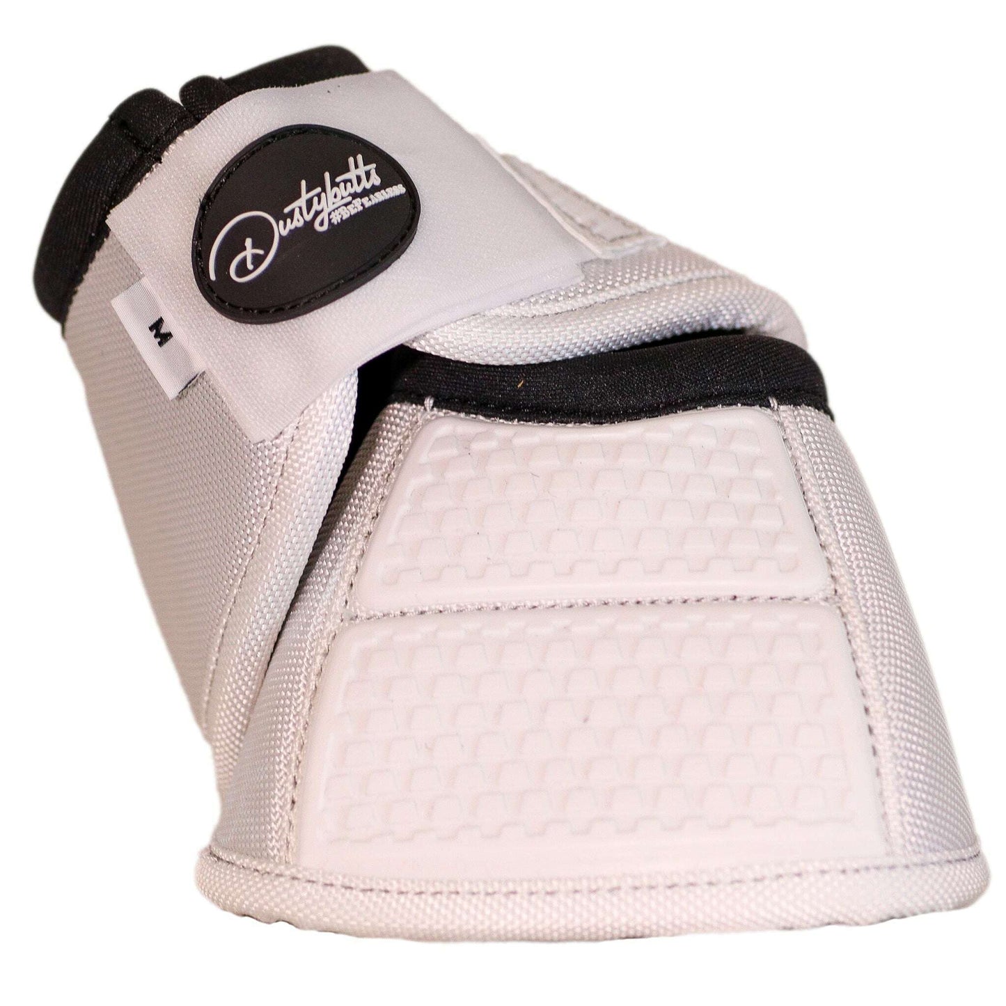 Dustybutts Equistride No Turn Bell Boots // White