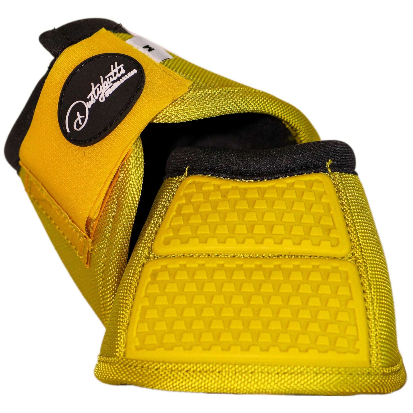 Dustybutts Equistride No Turn Bell Boots // Yellow