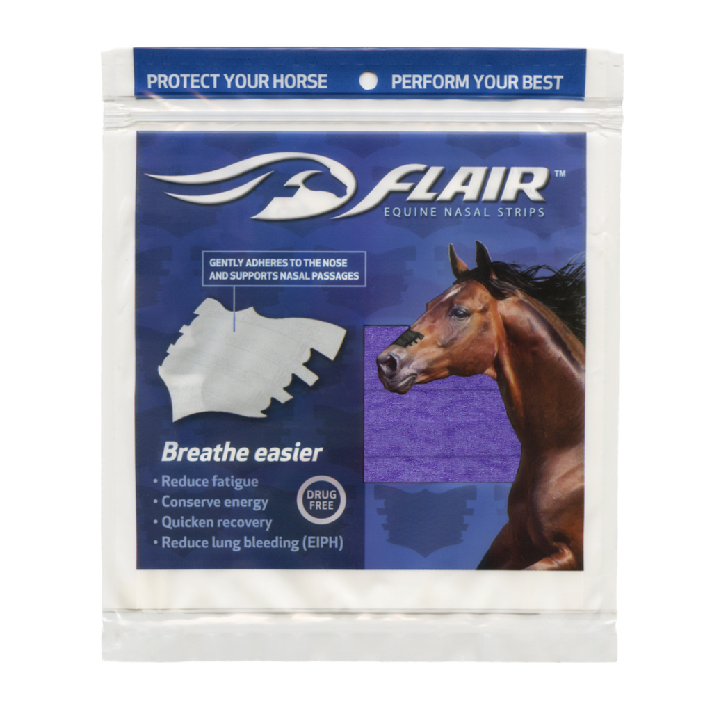 Flair Equine Nasal Strips - Single Purple