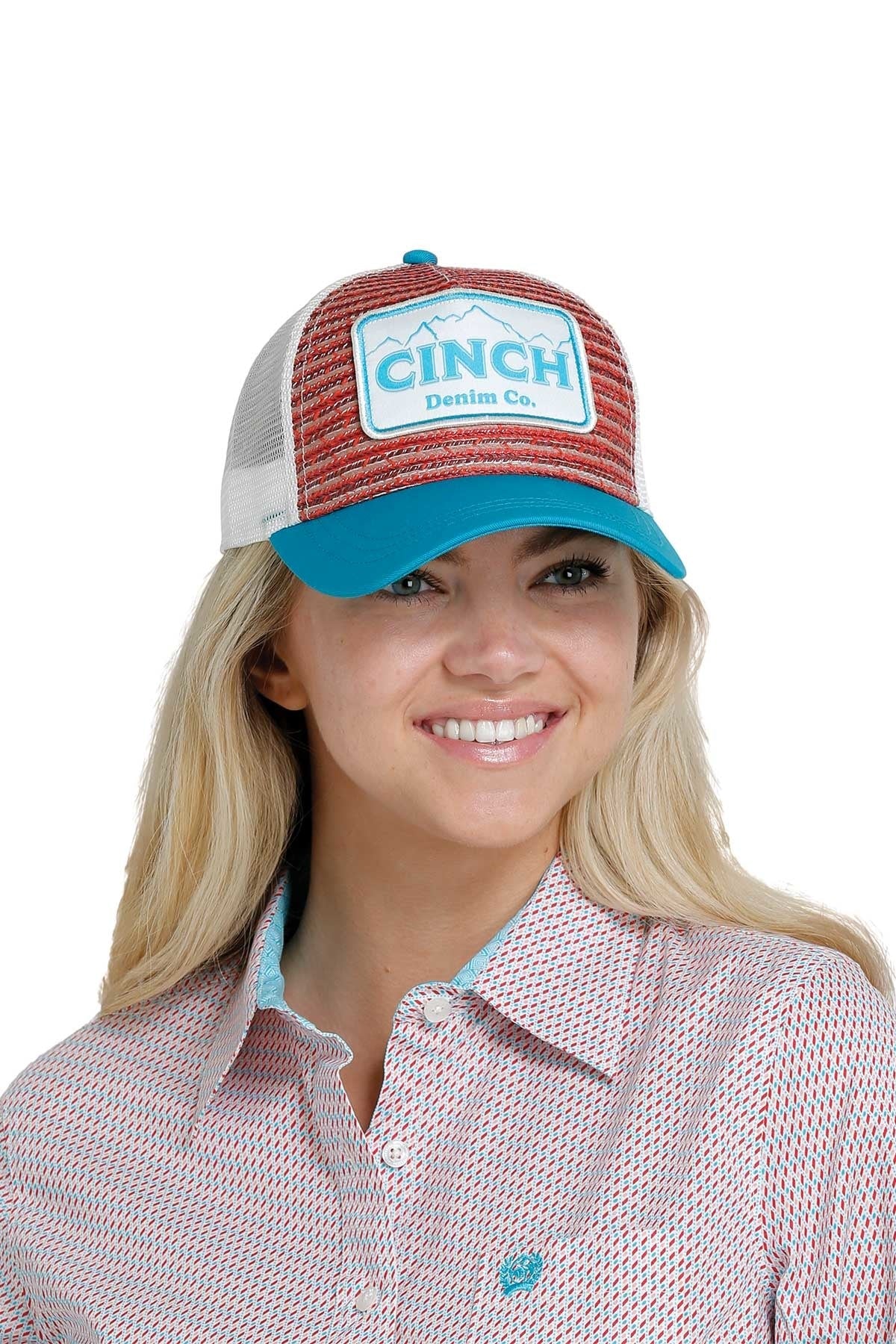 Cinch Women's Trucker Cap With Logo Patch